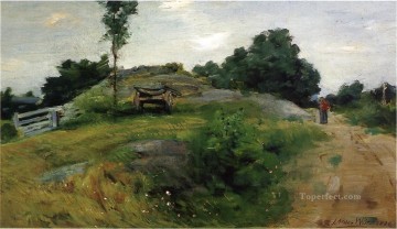 コネチカット シーンの印象派の風景 ジュリアン オールデン ウィアー Oil Paintings
